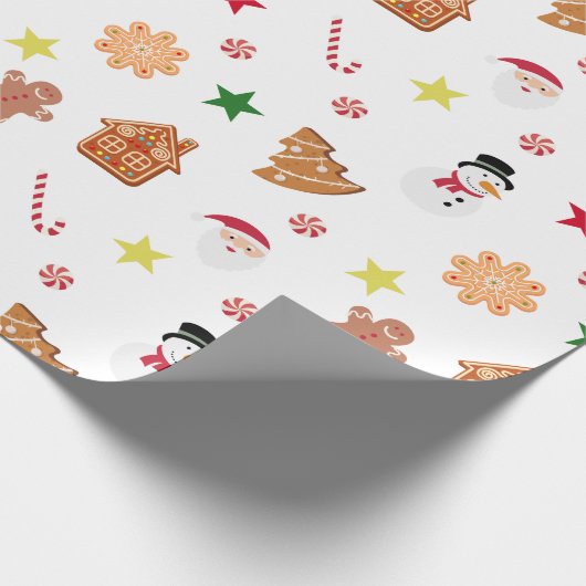 Weihnachten Geschenkpapier (Ecke)