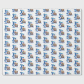 Weihnachten geschenkpapier (Flach)