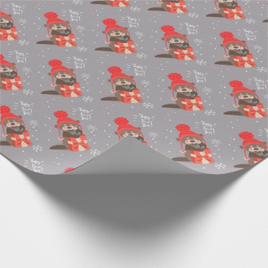 Weihnachten Geschenkpapier (Ecke)