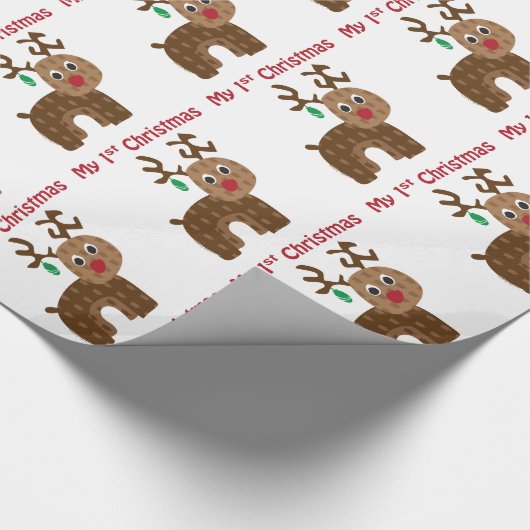 Weihnachten Geschenkpapier (Ecke)