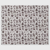 Weihnachten Geschenkpapier (Flach)