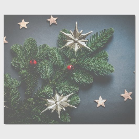 Weihnachten Geschenkpapier (Flach)