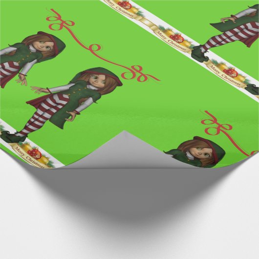 Weihnachten Geschenkpapier (Ecke)