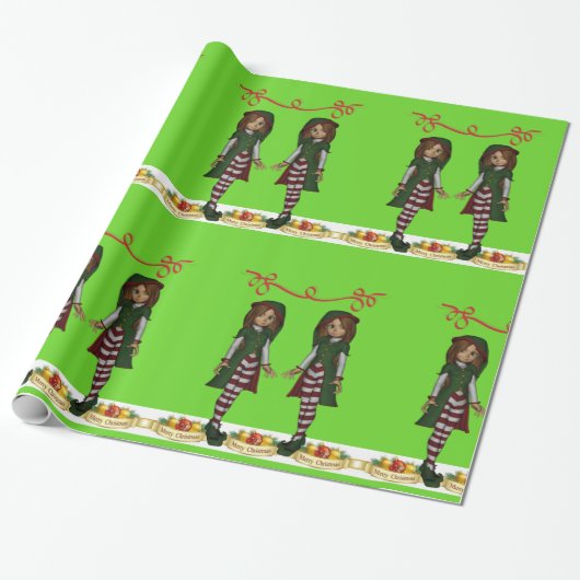 Weihnachten Geschenkpapier (Ungerollt)