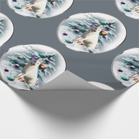 Weihnachten Geschenkpapier (Ecke)