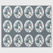 Weihnachten Geschenkpapier (Flach)