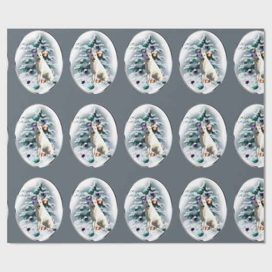 Weihnachten Geschenkpapier (Flach)