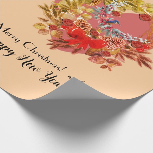 Weihnachten Geschenkpapier (Ecke)