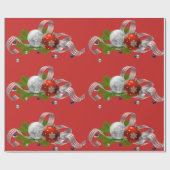 Weihnachten Geschenkpapier (Flach)