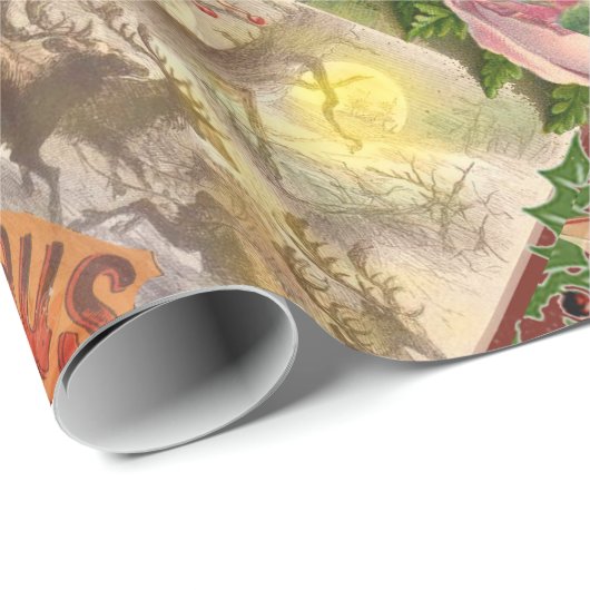 Weihnachten Geschenkpapier (Rolleneckpunkt)