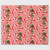 Weihnachten Geschenkpapier (Flach)