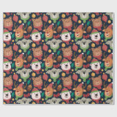 Weihnachten Geschenkpapier (Flach)