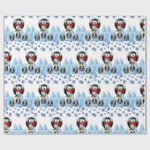 Weihnachten Geschenkpapier (Flach)