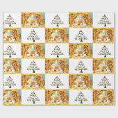 Weihnachten Geschenkpapier (Flach)