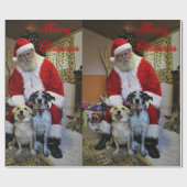 Weihnachten Geschenkpapier (Flach)
