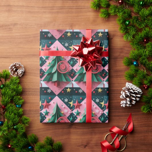 Weihnachten Geschenkpapier (Feiertagsgeschenk)
