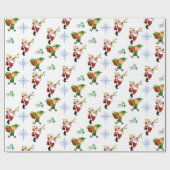 Weihnachten Geschenkpapier (Flach)