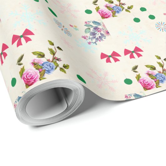 Weihnachten Geschenkpapier (Rolleneckpunkt)