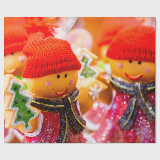 Weihnachten Geschenkpapier (Flach)