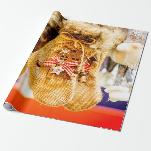 Weihnachten Geschenkpapier (Ungerollt)