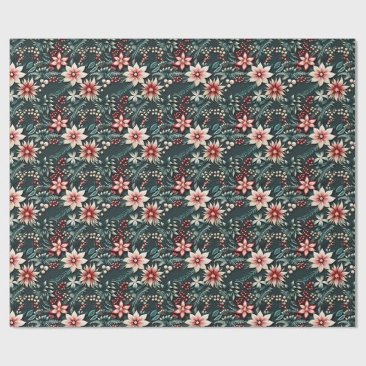 Weihnachten Geschenkpapier (Flach)