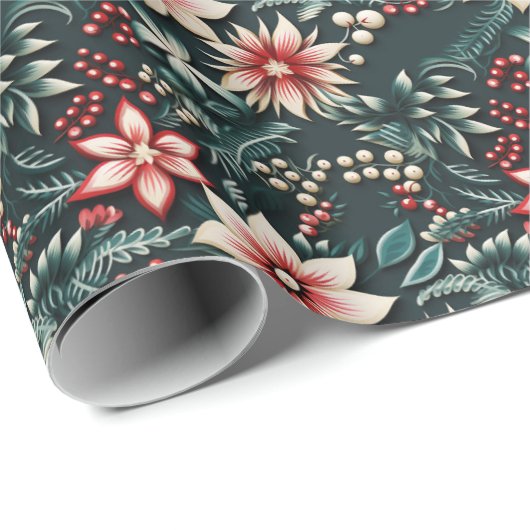 Weihnachten Geschenkpapier (Rolleneckpunkt)