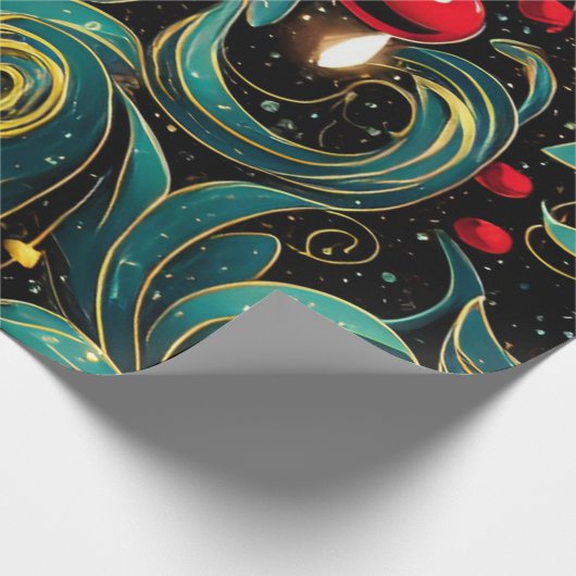 Weihnachten Geschenkpapier (Ecke)