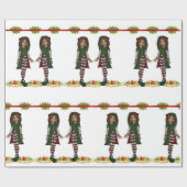 Weihnachten Geschenkpapier (Flach)