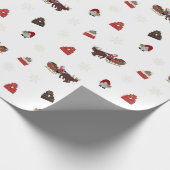 Weihnachten Geschenkpapier (Ecke)