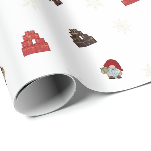 Weihnachten Geschenkpapier (Rolleneckpunkt)