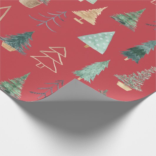 Weihnachten Geschenkpapier (Ecke)