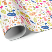 Weihnachten Geschenkpapier (Rolleneckpunkt)