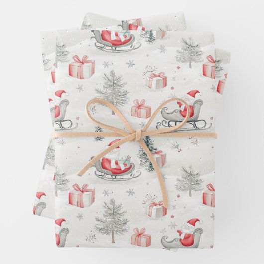 Weihnachten Geschenkpapier Set (Beispiel)
