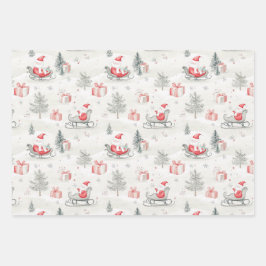 Weihnachten Geschenkpapier Set