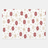 Weihnachten Geschenkpapier Set (Vorderseite 3)