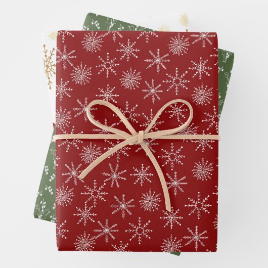 Weihnachten Geschenkpapier Set (Beispiel)