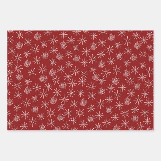 Weihnachten Geschenkpapier Set (Vorderseite)