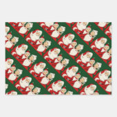 Weihnachten Geschenkpapier Set (Vorderseite 3)