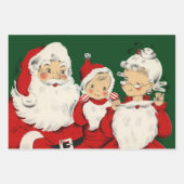 Weihnachten Geschenkpapier Set (Vorderseite)