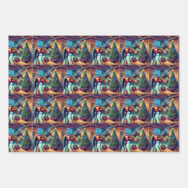 Weihnachten Geschenkpapier Set