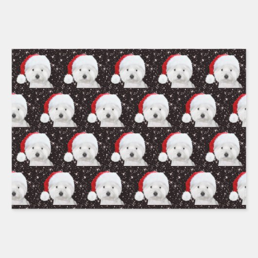 Weihnachten Geschenkpapier Set (Vorderseite)