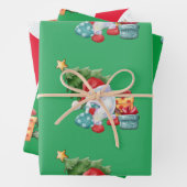 Weihnachten Geschenkpapier Set (Beispiel)