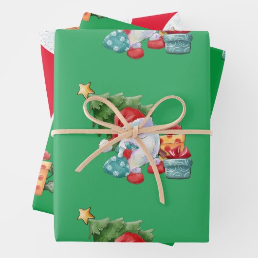 Weihnachten Geschenkpapier Set (Beispiel)