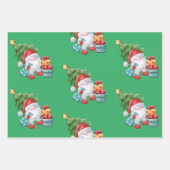 Weihnachten Geschenkpapier Set (Vorderseite)