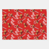 Weihnachten Geschenkpapier Set (Vorderseite 2)