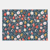 Weihnachten Geschenkpapier Set (Vorderseite 3)