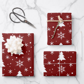 Weihnachten Geschenkpapier Set