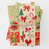 Weihnachten Geschenkpapier Set (Beispiel)