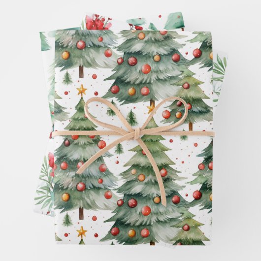 Weihnachten Geschenkpapier Set (Beispiel)