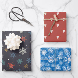 Weihnachten Geschenkpapier Set